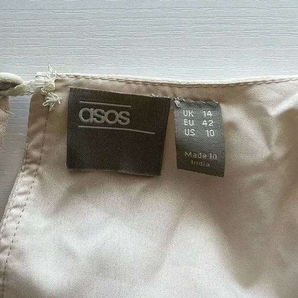 ASOS embellished bridal  dress - Picture 7 of 12